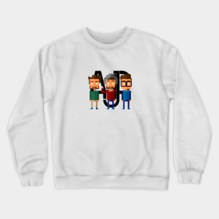 AJR Pixelated Crewneck Sweatshirt